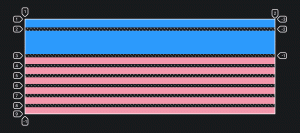 Пример реализации свойств grid-auto-columns, grid-auto-rows.